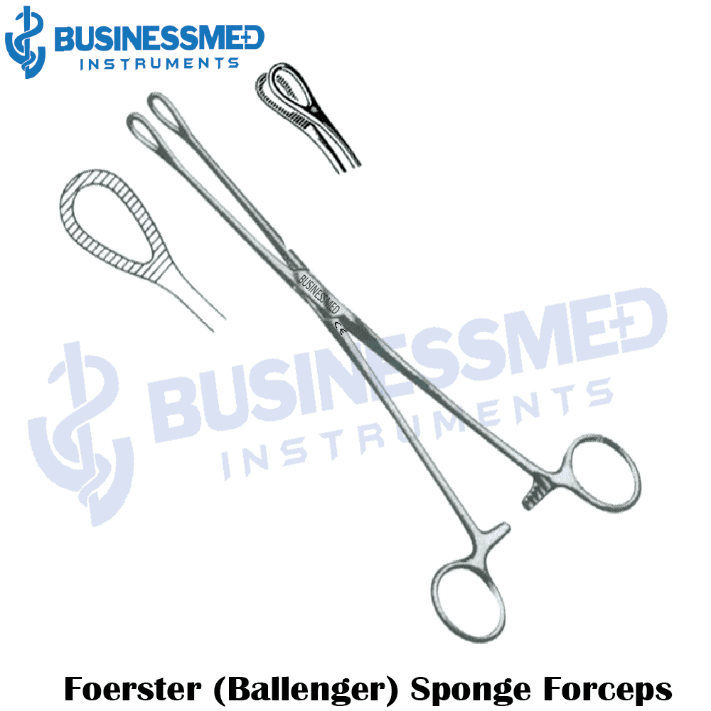 Foerster Ballenger Sponge Forceps Foerster Ballenger Sponge Forceps