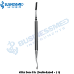 Miller Bone File Double Ended 21