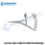 Castroviejo Caliper Length 9cm 40mm Measuring Range 1