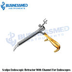 Sculpo Endoscopic Retractor With Channel For Endoscopes