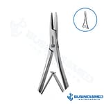 Narrow Elastic Placing Mathieu Pliers (Needle Holder)