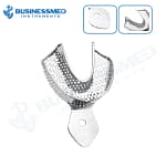 2 Large Impression Tray, Lower, Perforated