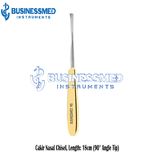 Cakir Nasal Chisel Length 18cm 90 degree Angle Tip