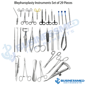 Blepharoplasty Instruments Set of 29 Pieces