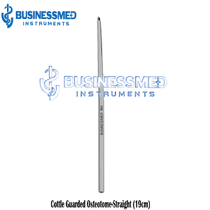 Cottle Guarded Osteotome Straight 19cm 2 1