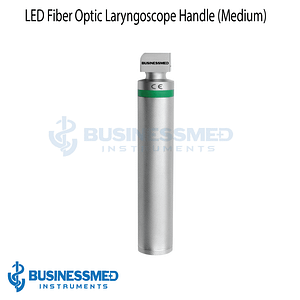 LED Fiber Optic Laryngoscope Handle Medium