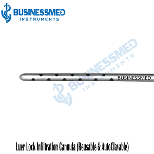 Luer Lock Infiltration Cannula Reusable AutoClavable 1