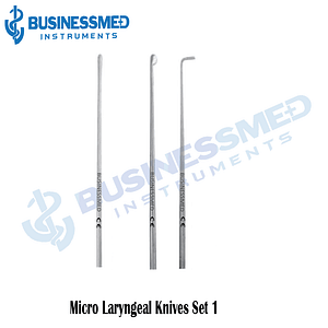 Micro Laryngeal Knives Set 1 1