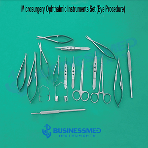 Microsurgery Ophthalmic Instruments Set Eye Procedure