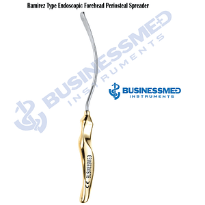 Ramirez Type Endoscopic Forehead Periosteal Spreader 2 1