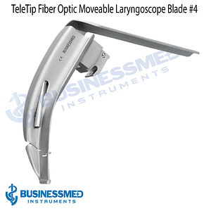 TeleTip Fiber Optic Moveable Laryngoscope Blade 4