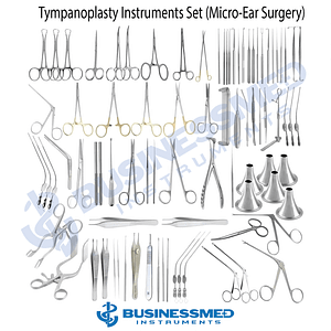 Tympanoplasty Instruments Set Micro Ear Surgery