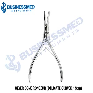 BEYER BONE RONGEUR DELICATE CURVED18cm