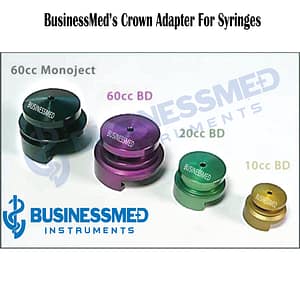 BusinessMeds Crown Adapter For Syringes