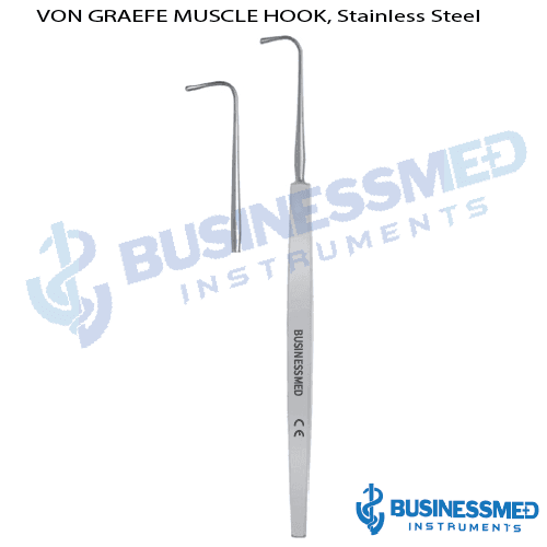 VON GRAEFE MUSCLE HOOK Stainless Steel VON GRAEFE MUSCLE HOOK Stainless Steel