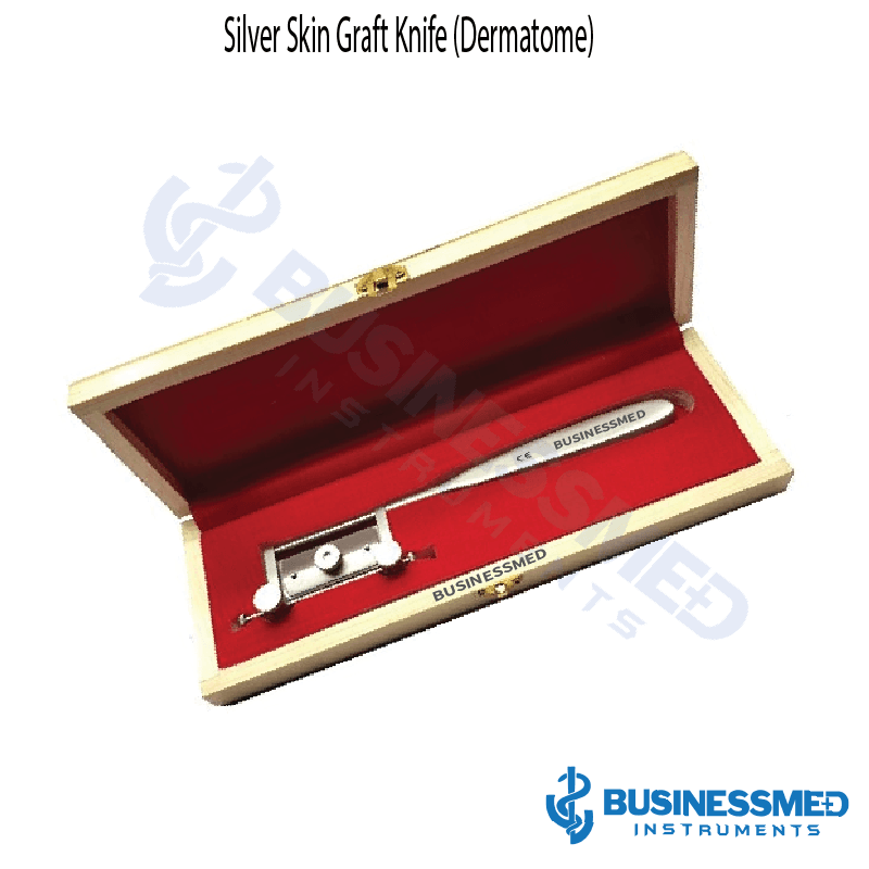 Silver Skin Graft Knife Dermatome 1 Silver Skin Graft Knife Dermatome 1